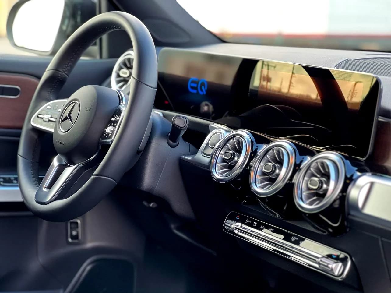 XPEL protective film on a vehicle interior display