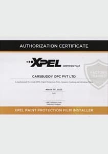 XPEL Certified PPF Installer
